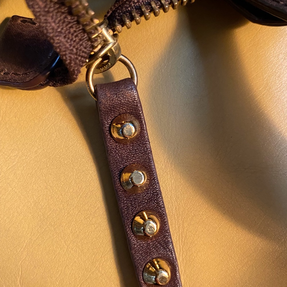 Cynthia Rowley dark Brown Leather Handbag - Picture 3 of 4